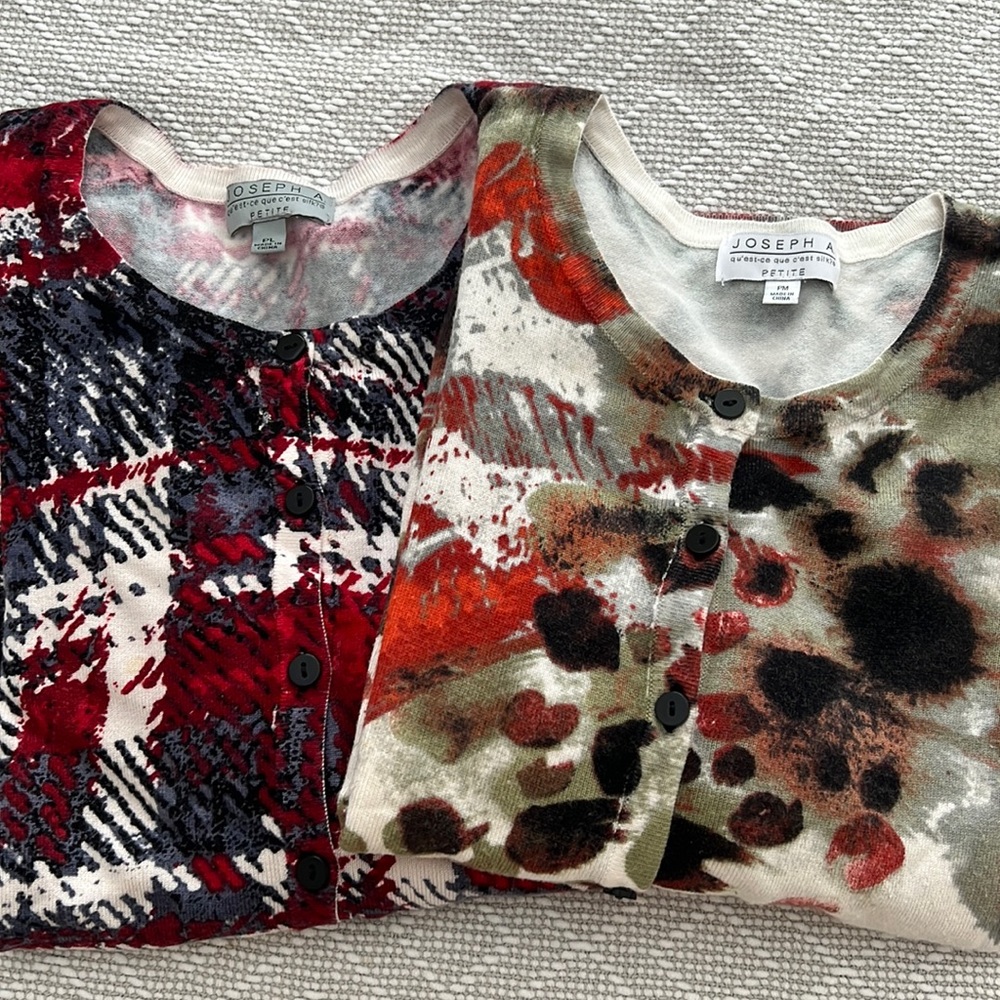 Vintage Joseph A Cardigans